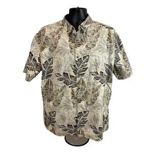 Island Shores Men’s Hawaiian Button Down, XL